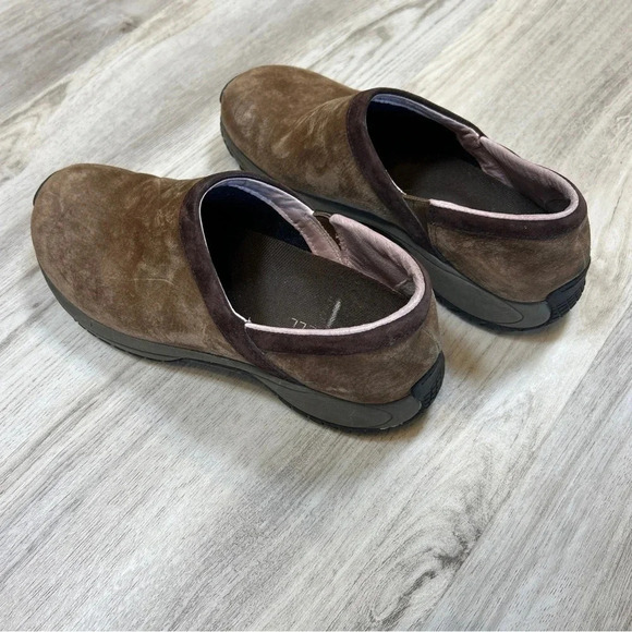 Merrell Encore Slip-on Clog Mule Hikers Adam’s Dark Earth Suede / Women’s Size 8 - Picture 7 of 10